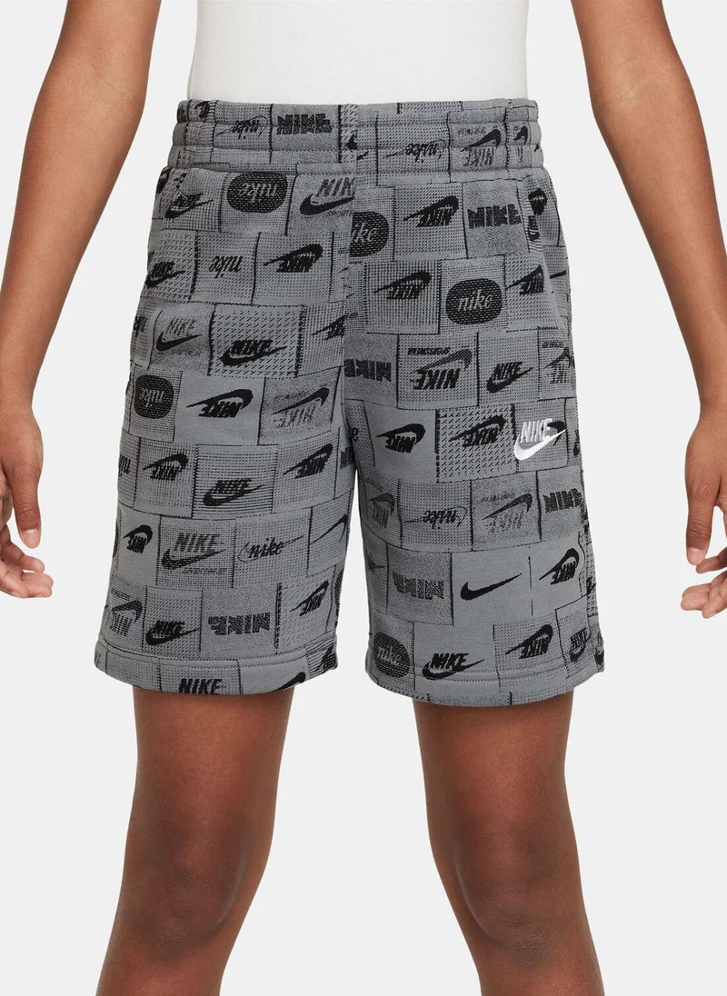 نايكي Kids' Club Fleece Shorts