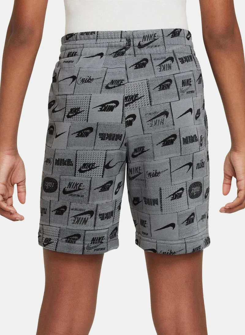 نايكي Kids' Club Fleece Shorts