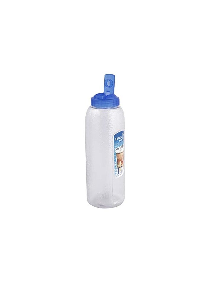 LOCK & LOCK LocknLock Aqua 1.2L BPA-Free Water Bottle with Flip-Top Lid – Durable and Transparent Hydration Jug  - Image 3