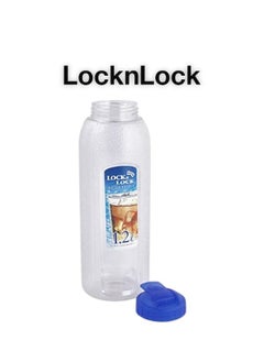 LOCK & LOCK LocknLock Aqua 1.2L BPA-Free Water Bottle with Flip-Top Lid – Durable and Transparent Hydration Jug  - Image 4
