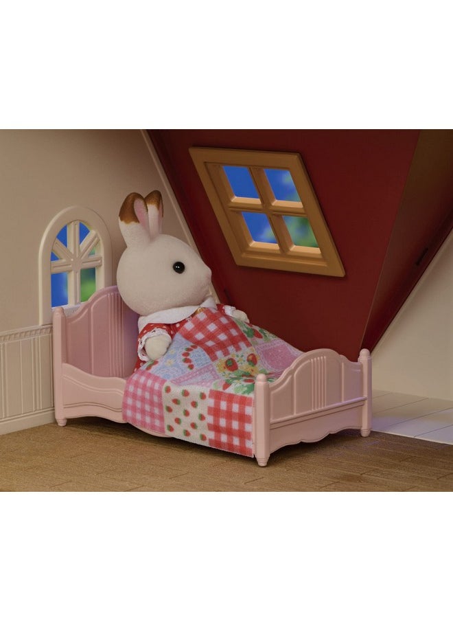 Calico Critters Red Roof Cozy Cottage Dollhouse Playset With Figure, Furniture And Accessories  - Image 3