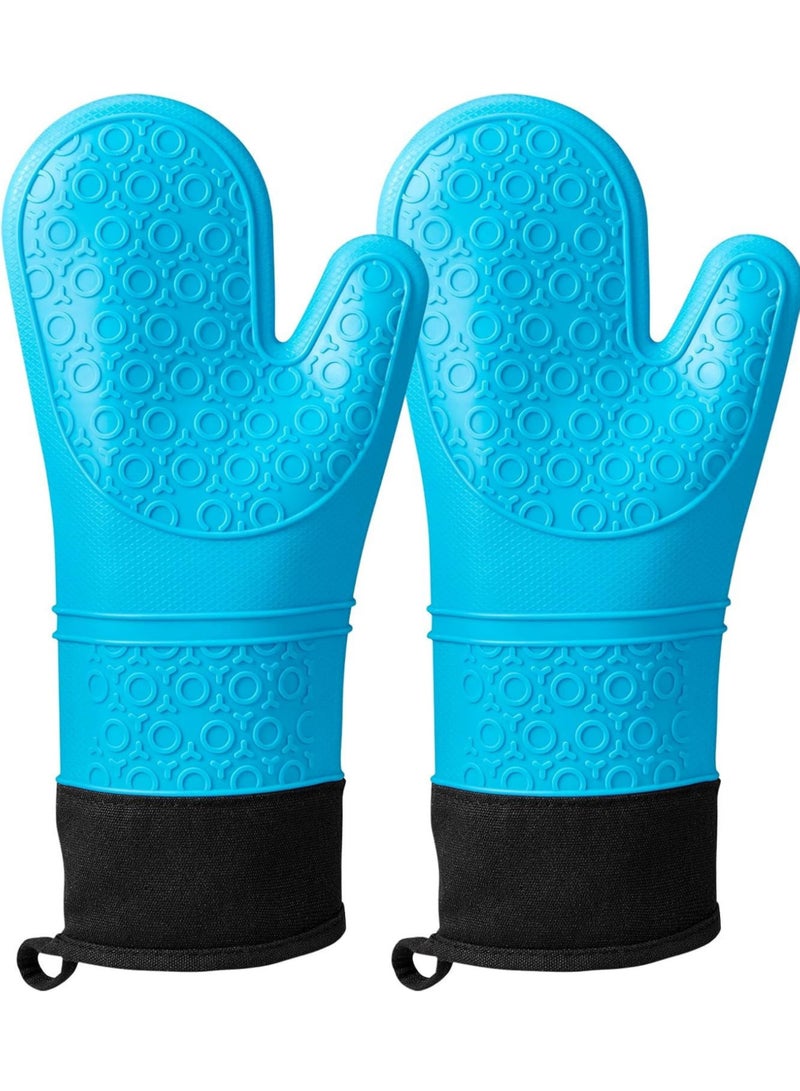 Silicone Heat-Resistant Gloves – Safe Protection and Ultimate Comfort for Cooking & Baking – Multi Colors - Image 2