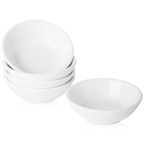 Uibfcwn 20 Pack Ceramic Dipping Bowls 3 Inch Dipping Sauce Bowls/Dishes 1.2 Oz Soy Sauce Dish Asian Dipping Dishes For Ketchup Bbq Side Dish Sushi Condiments Appetizer - Image 2