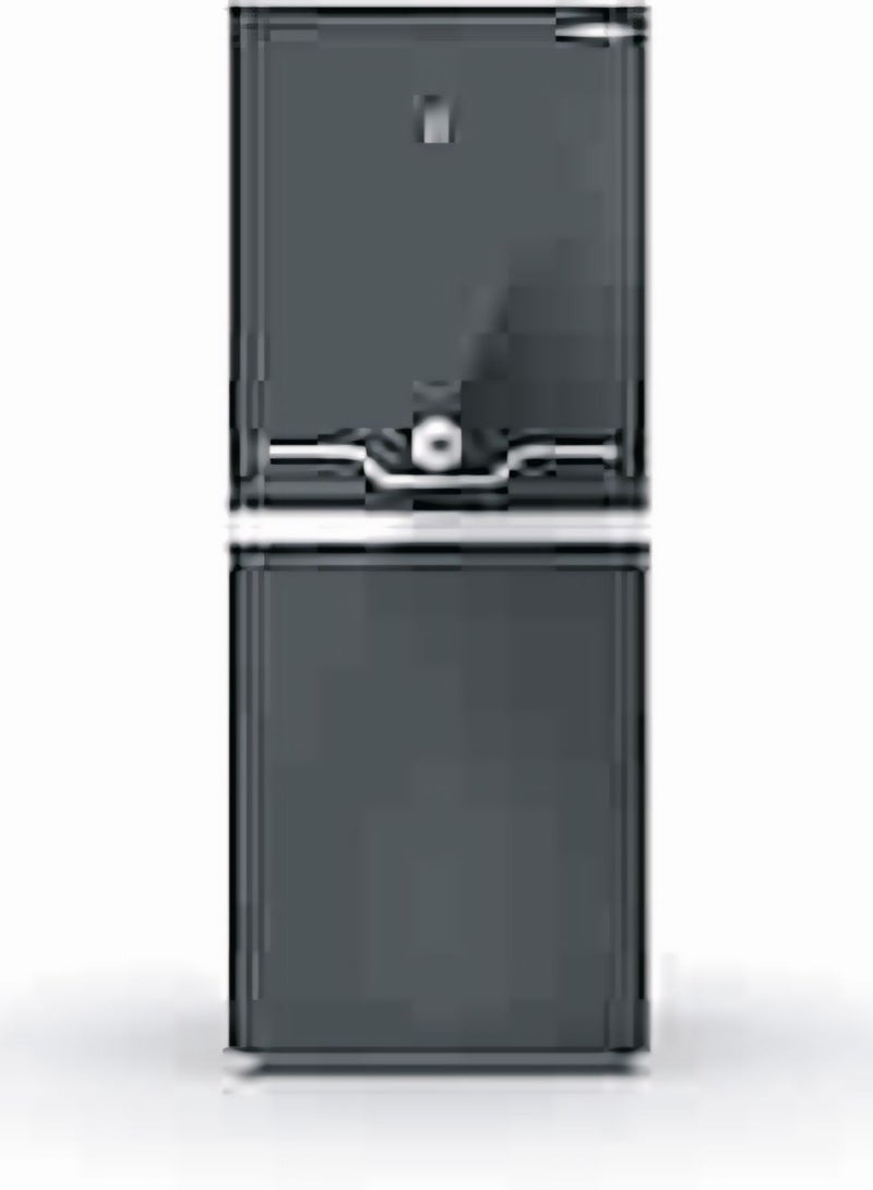 Fresh Modena Black Glass 7-Drawer Freezer FNU-MT300GBH