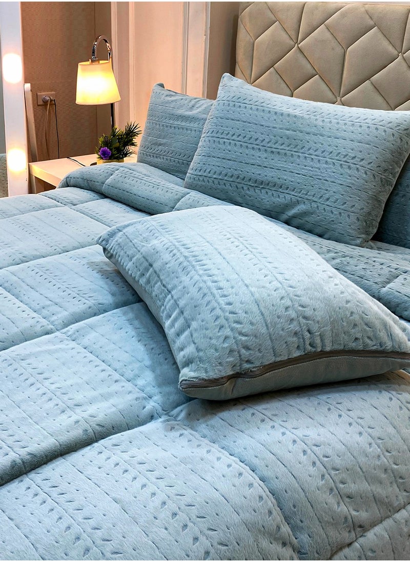 Family Bed Fox quilt set fur 3 pieces size 240 × 240 cm model 1627 from Family Bed  - Image 1