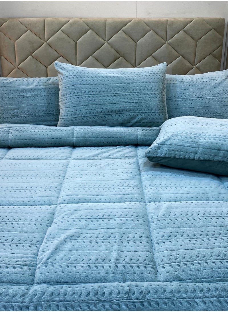 Family Bed Fox quilt set fur 3 pieces size 240 × 240 cm model 1627 from Family Bed  - Image 4