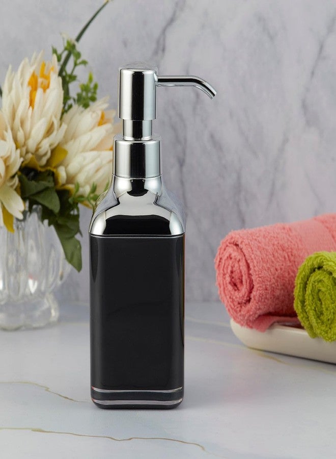 SaSaSa Acrylic Liquid Handwash Soap Dispenser Pump for Bathroom, Hand wash refillable Bottle for Kitchen wash Basin, Set of 1 (9924) - Image 2