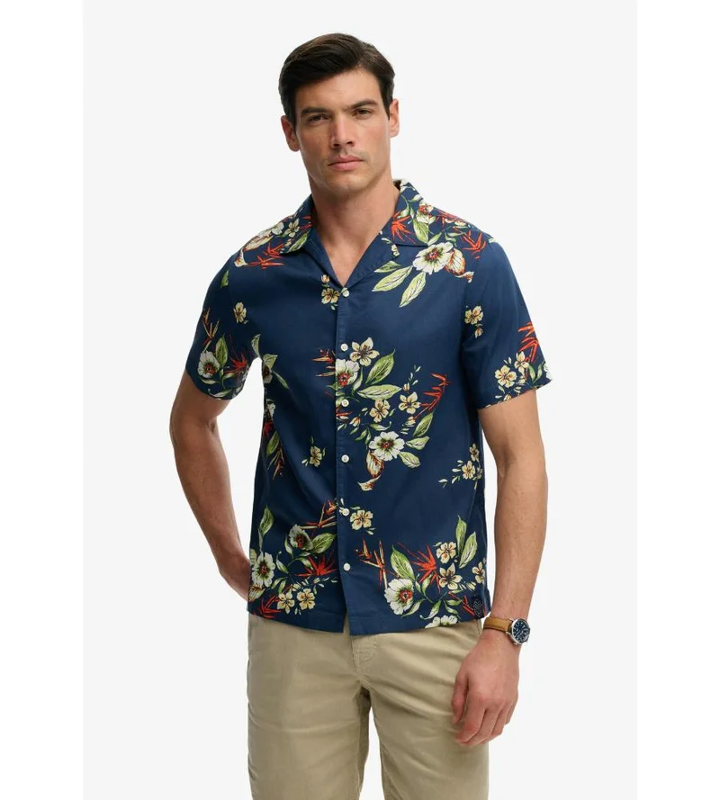Superdry Hawaiian Print Short Sleeve Shirt