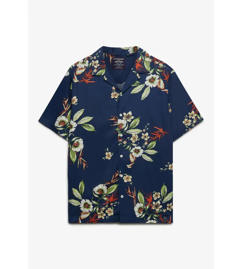 Superdry Hawaiian Print Short Sleeve Shirt