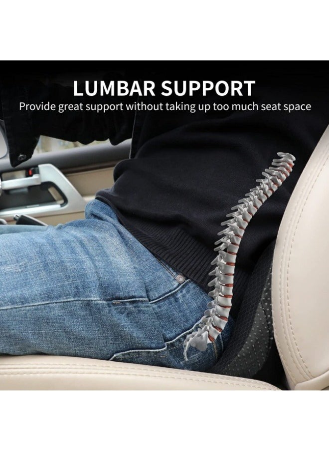 KYD Car Seat Cushion - Memory Foam Car Seat Pad - Sciatica & Lower Back Pain Relief - Car Seat Cushions for Driving - Road Trip Essentials for Drivers  - Image 4