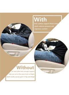 KYD Car Seat Cushion - Memory Foam Car Seat Pad - Sciatica & Lower Back Pain Relief - Car Seat Cushions for Driving - Road Trip Essentials for Drivers  - Image 3