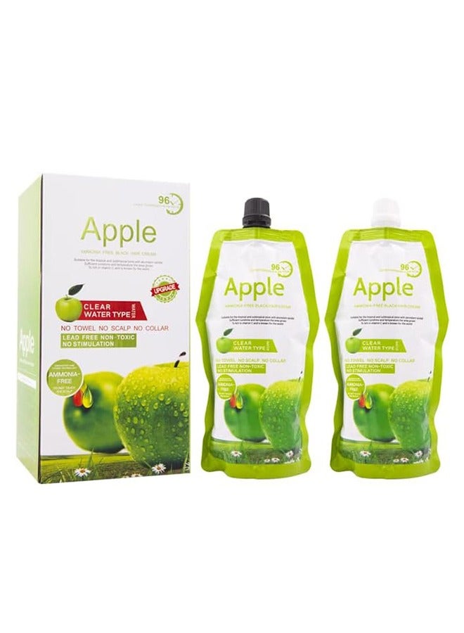 Ammonia Free Apple Fruit Dye 96 Extract Black Cream 1000ml