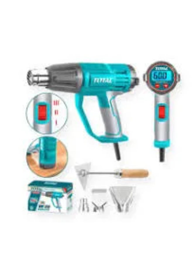 Total  Heat Gun Digital 2000 Watt Tb20056