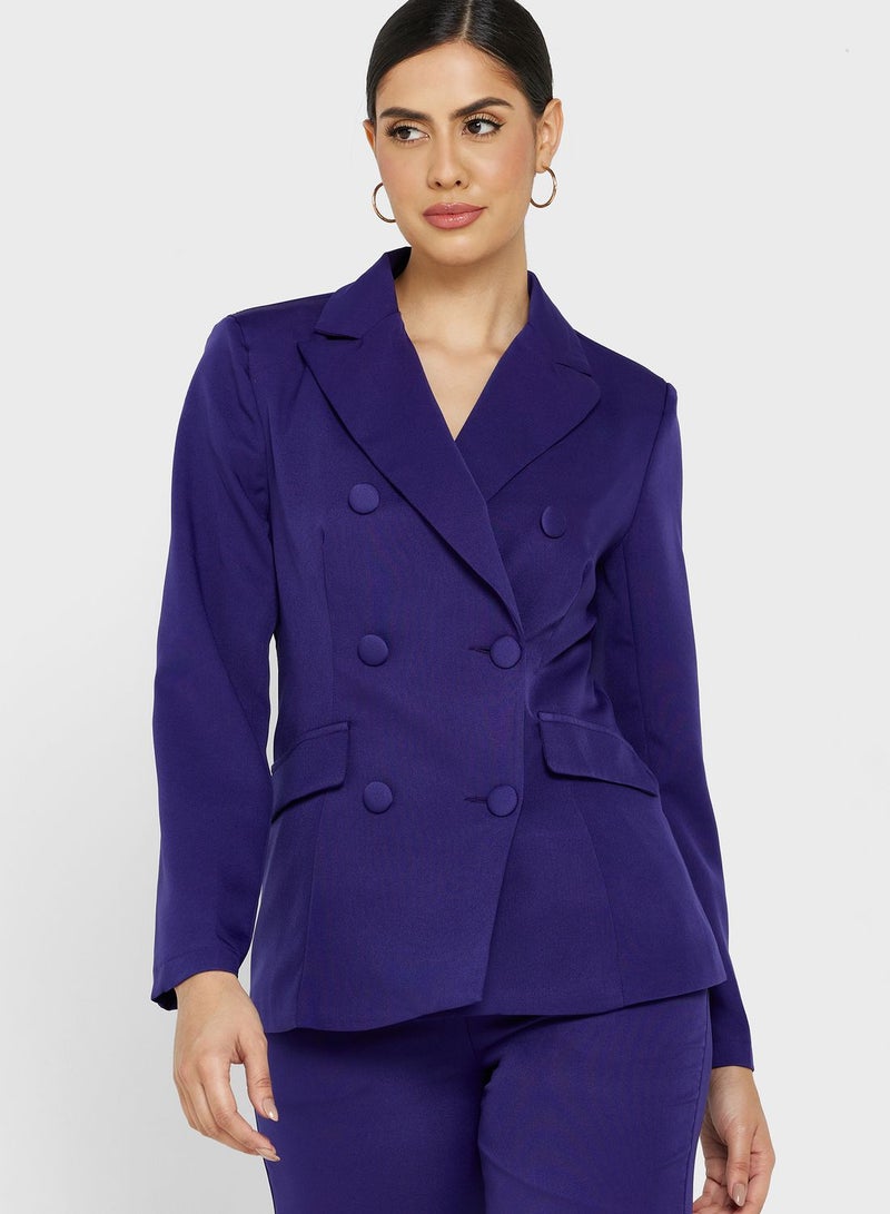 ELLA Double Breasted Blazer & Pants Set  - Image 3