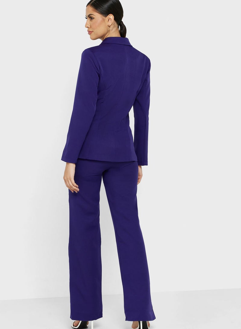 ELLA Double Breasted Blazer & Pants Set  - Image 2