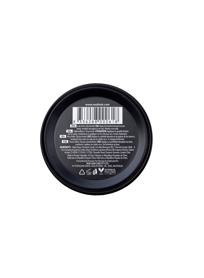 MUK. Muk Haircare Hard Muk Brutal Hold Styling Mud Hair Product Hair Mud For Men Brutal Hold Low Sheen Finish 1.7Oz - Image 5
