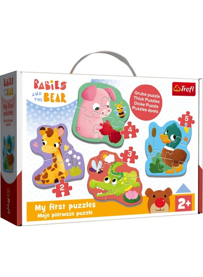 تريفل بازل حيوانات الصغيرة للأطفال (2+3+4+5) قطعة - 36135 - Image 5