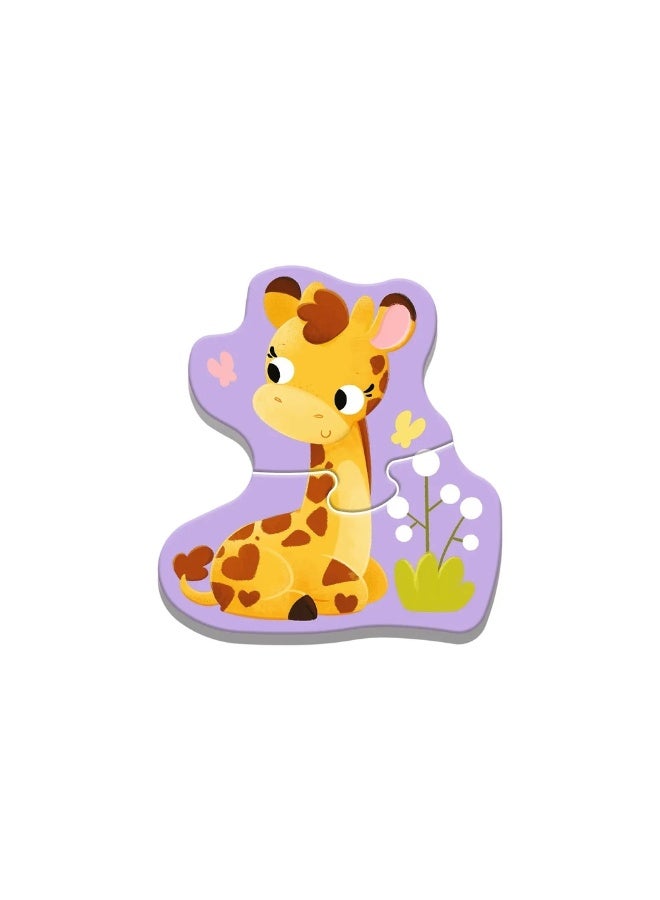 تريفل بازل حيوانات الصغيرة للأطفال (2+3+4+5) قطعة - 36135 - Image 2