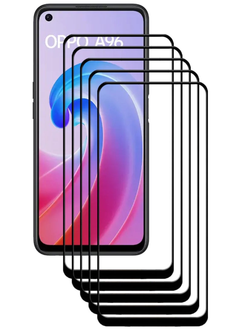 أكاليكس 5 قطع، حماية شاشة،  لهاتف اوبو  A96، جودة ممتازة. - Image 1