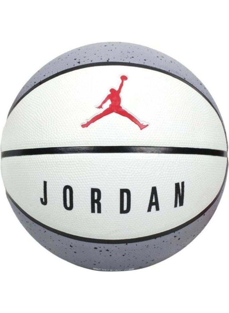 Nike - Jordan Playground 2.0 8p Unisex Gray Number 7 Basketball Ball J.100.8255.049.07 - Image 1