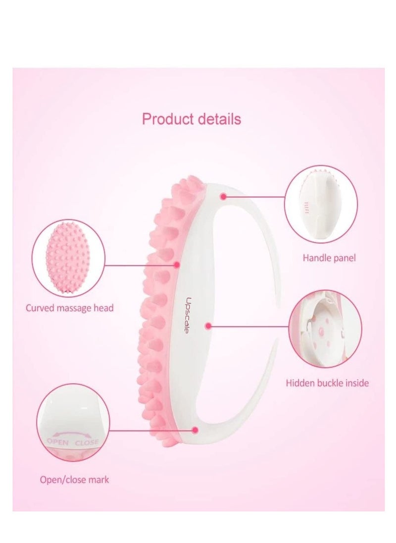 UPSCALE Anti Cellulite Remover Massager Gentle Brush for removing fat pocket Body Shower Scrubber Improve Circulation Body Massager Exfoliator Fat Roller Use  - Image 4