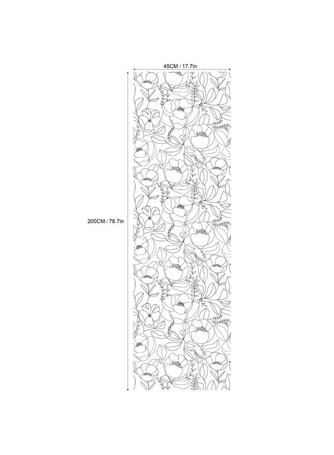 Bluejw Hot Sale Wallpaper Background Self-adhesive Touch Wallpaper Living Room Bedroom Wall Stickers Furniture Renovation Stickers - Image 1