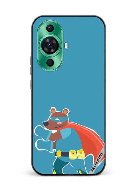 Protective Case Cover For Huawei nova 11 Ultra Super Bear Design Multicolour