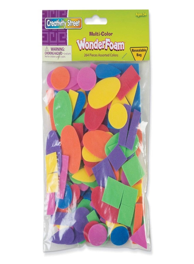 Creativity Street Shapes Assortment, Assorted Colors & Sizes, 264 Pieces