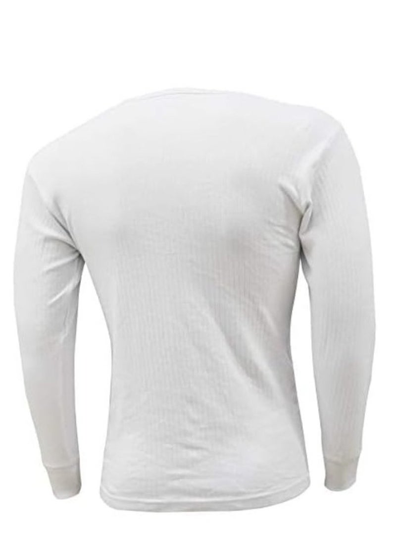 John Gladstone Men's Cotton Full Sleeve Round Neck Interlock Thermal T-Shirt (White) - pzsku/ZDA0A97B2D6EF4B2C3C47Z/45/_/1729084666/94642dd6-2c22-486a-aabb-779ea6d49663