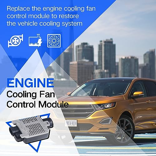 AdvanEX Engine Cooling Fan Control Module Compatible with Ford Flex 3.5L; Edge 2.0L 3.5L 3.7L; Crown Victoria 4.6L; Lincoln MKX 3.5L 3.7L; Mercury Grand Marquis 4.6L Replace OE 940002904 - Image 2