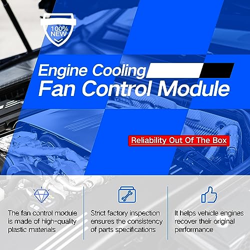 AdvanEX Engine Cooling Fan Control Module Compatible with Ford Flex 3.5L; Edge 2.0L 3.5L 3.7L; Crown Victoria 4.6L; Lincoln MKX 3.5L 3.7L; Mercury Grand Marquis 4.6L Replace OE 940002904 - Image 5
