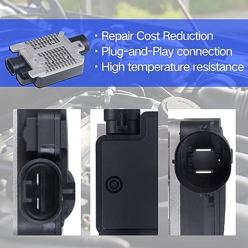 AdvanEX Engine Cooling Fan Control Module Compatible with Ford Flex 3.5L; Edge 2.0L 3.5L 3.7L; Crown Victoria 4.6L; Lincoln MKX 3.5L 3.7L; Mercury Grand Marquis 4.6L Replace OE 940002904 - Image 3