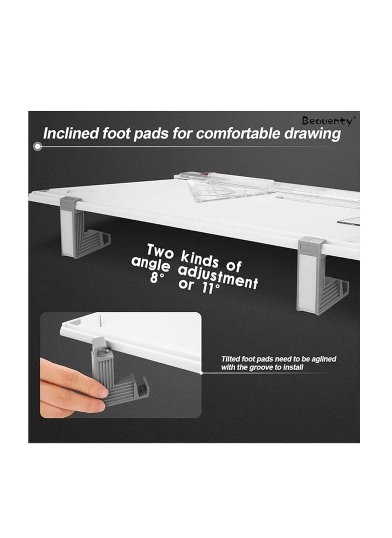 Isomers - A3 Drawing Board, Engineering Drawing Tool With Angle Adjustable Measuring System, Multifunctional Graphic Architectural Sketch Board, For Engineer, Architect, Artist(Style 1) - Image 1
