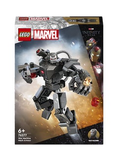 LEGO 76277 درع ميك وور ماشين من مارفل، لعبة محارب قابلة للبناء للأطفال مع 3 مطلقات للكرات، شخصية أسطورية من MCU، هدية للأولاد والبنات الذين تتراوح أعمارهم بين 6 أعوام وما فوق  - Image 2