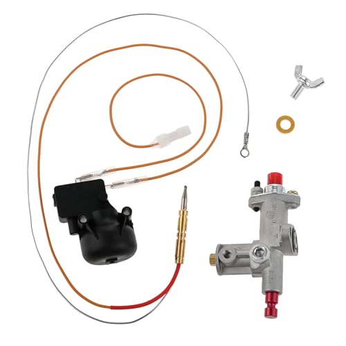 Lemfema Gas Control Safety Valve Replacement Kit for Propane Gas Radiant Tank Top Heater Thermocouple Tip Over Switch - Image 1