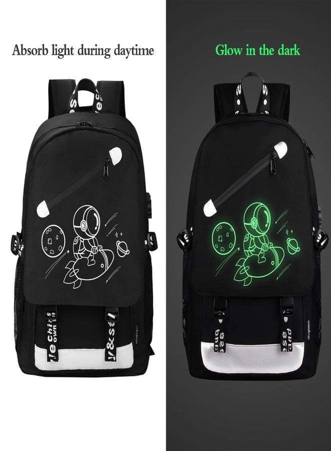 FEWOFJ Anime Backpack for Boys, School Bags Bookbags for Teenagers, Rocket, 18*12*5.5 inches, Rucksack Backpacks - Image 3