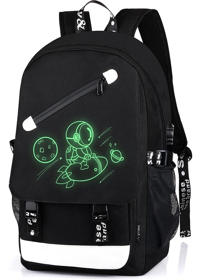 FEWOFJ Anime Backpack for Boys, School Bags Bookbags for Teenagers, Rocket, 18*12*5.5 inches, Rucksack Backpacks - Image 1