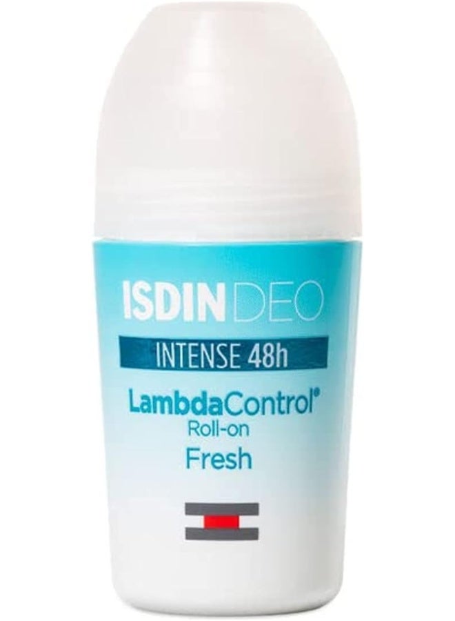 ISDIN Lambda Control Deodorant Roll-On Alcohol-Free 50Ml - Image 1