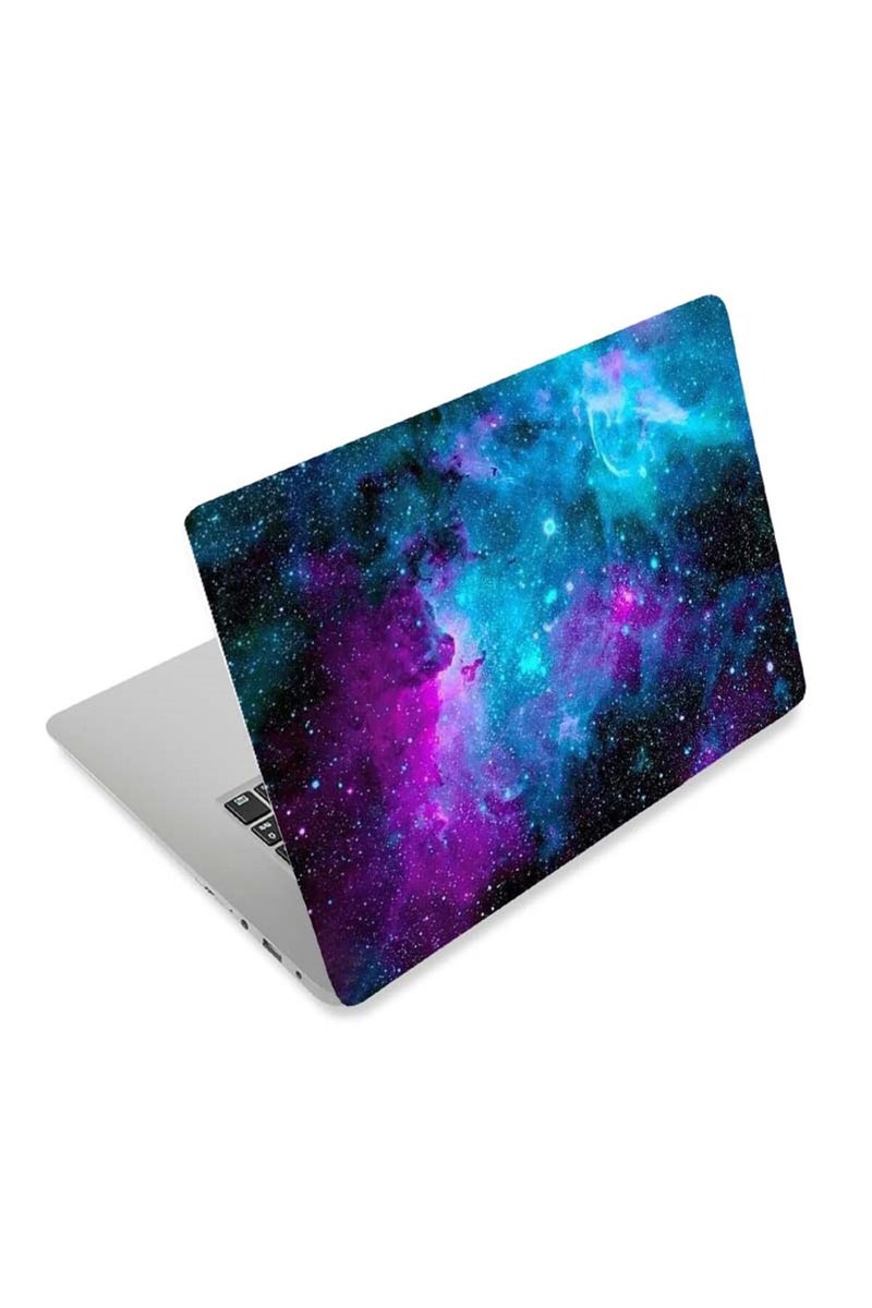 HAPPYLIVE SHOPPING 3D Print Laptop Skin Vinyl Sticker Decal, 12" 13" 13.3" 14" 15" 15.4" 15.6 inch Laptop Skin Sticker Cover Art Decal Protector Fits HP Dell Lenovo Compaq Apple Asus Acer (Galaxy) - Image 1