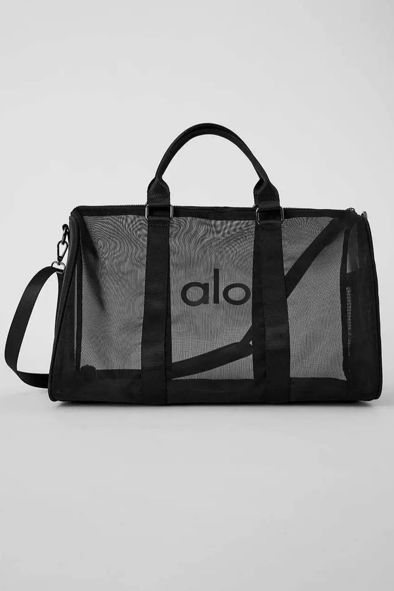 alo Alo Yoga Transparent Travel tote - Black Large Size  - Image 1