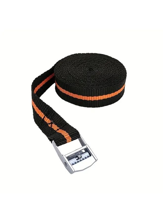 Heavy Duty Adjustable Motorcycle Cargo Rope 196.85inch Anti Closure Fastening Straps - Image 1