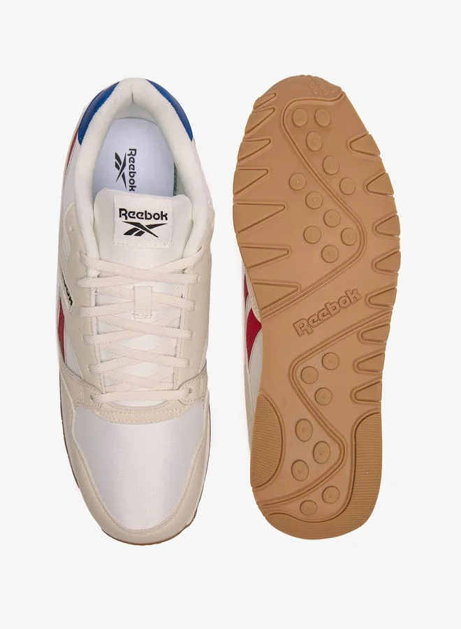 Reebok Mens Logo Detail Sneakers with Lace-Up Closure - ULTRA FLASH
