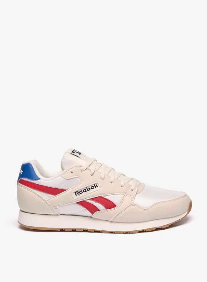 Reebok Mens Logo Detail Sneakers with Lace-Up Closure - ULTRA FLASH