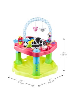 evenflo Evenflo Exersaucer Moovin & Groovin Activity Center, 25x30x30 Inch (Pack of 1)  - Image 2