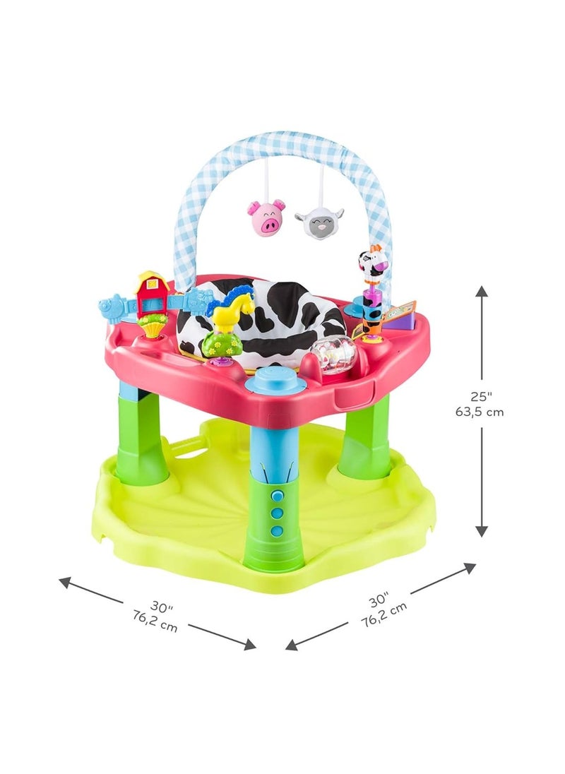 evenflo Evenflo Exersaucer Moovin & Groovin Activity Center, 25x30x30 Inch (Pack of 1)  - Image 2