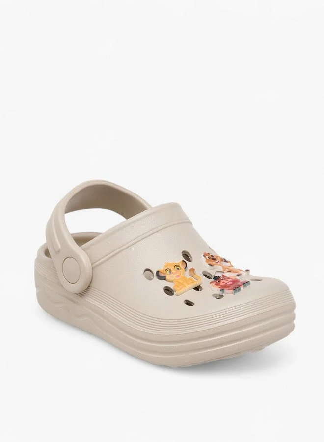 Disney Lion King Accent Clogs with Backstrap