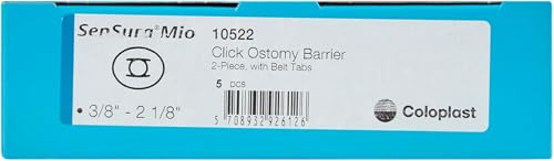 Coloplast حاجز استومي سنسورا ميو كليك قابل للتعديل ليتناسب مع 60 مم فلانج 5 في العلبة 10522 - Image 3