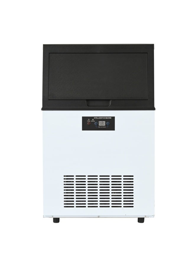 Cool Baby Integrated Ice Maker Machine, 55KGS/24H Stainless Steel Under Counter ice Machine with 15KGS Ice Storage Capacity, Freestanding Ice Maker - Image 2