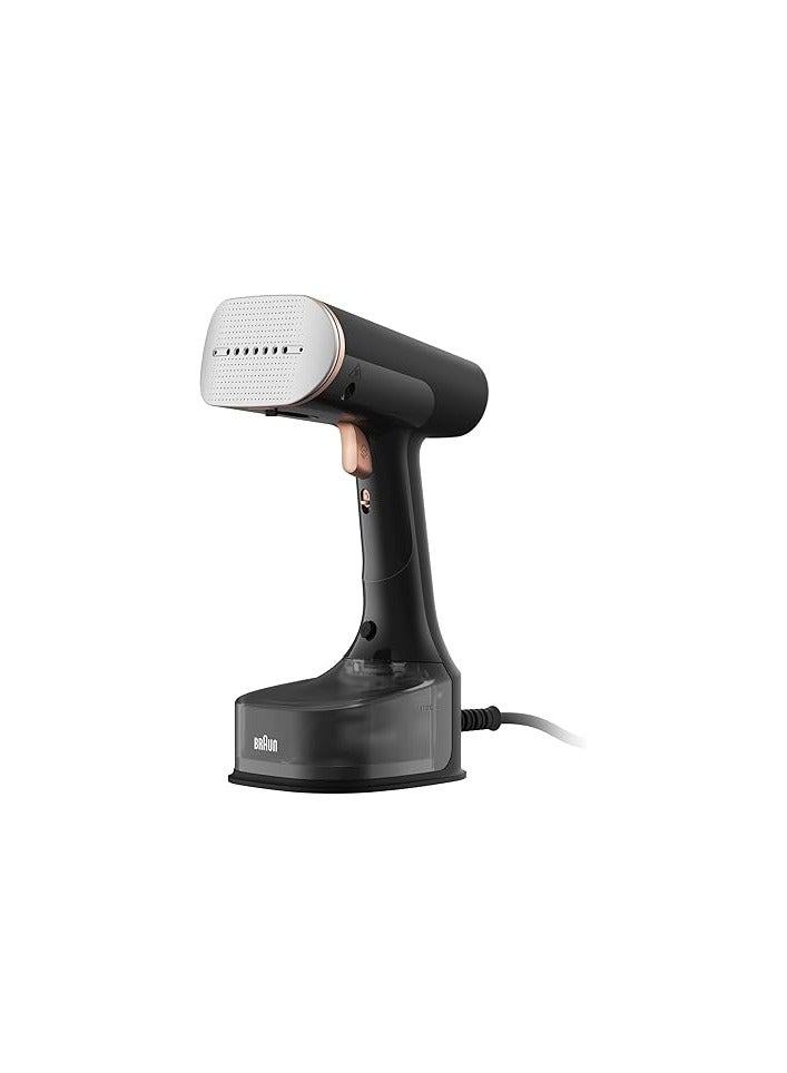 BRAUN Quick Style 7 1600W, Easy I Care Tech, 35sec Rapid Heat Up, Detachable 250ml Tank, Dual Free Glide 3D, Vertical + Horizontal Steam, Acti Clean, Auto Off, Kills Up To 99.99% Bacteria - 250 ml 1600 W GS 7077 Black/Copper - Image 2