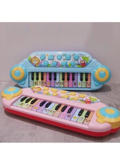 Hihonor Toddler Piano Toy Keyboard, 24 Keys Toy Piano for Baby, Multifunctional Baby Piano Girl Toys Kids Piano Keyboard Toy for Toddlers, Birthday Gifts for 1-6 Years Old Boys and Girls Gifts (Pink)  - Image 3